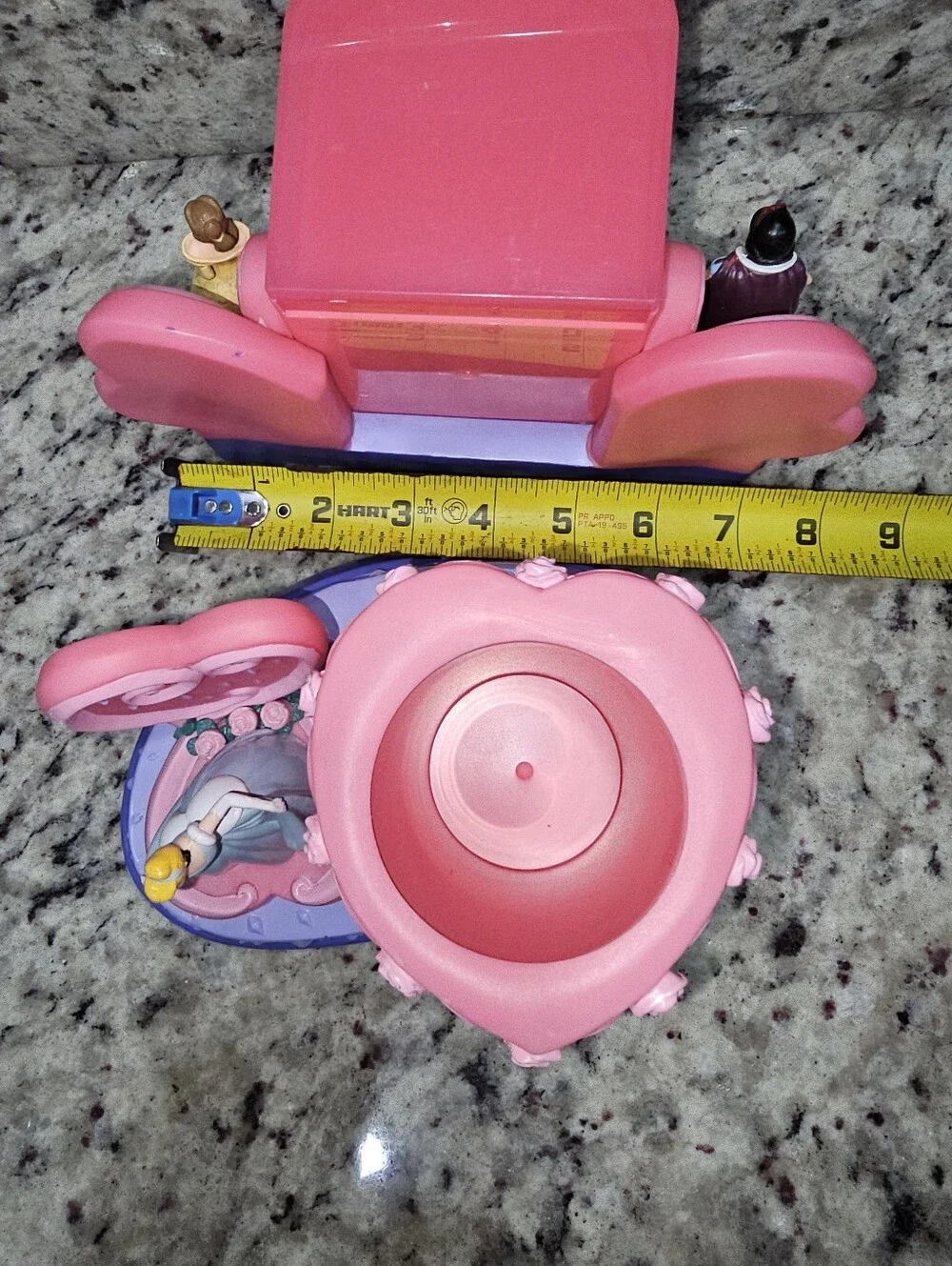 90s Disney Princess Desk Accessories Pencil Holder Drawers Plastic